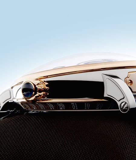 Elegant Bovet timepiece with intricate design and luxurious details.