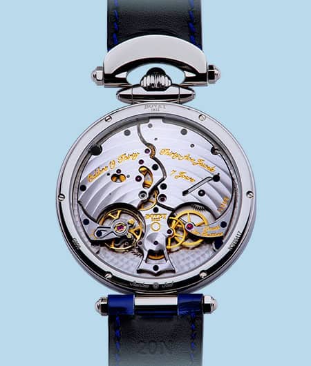 Luxurious Fleurier 19Thirty timepiece showcasing intricate mechanical movement and elegant design de.