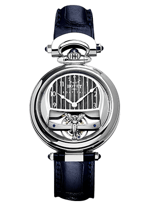 Luxurious Bovet timepiece with intricate design and craftsmanship.