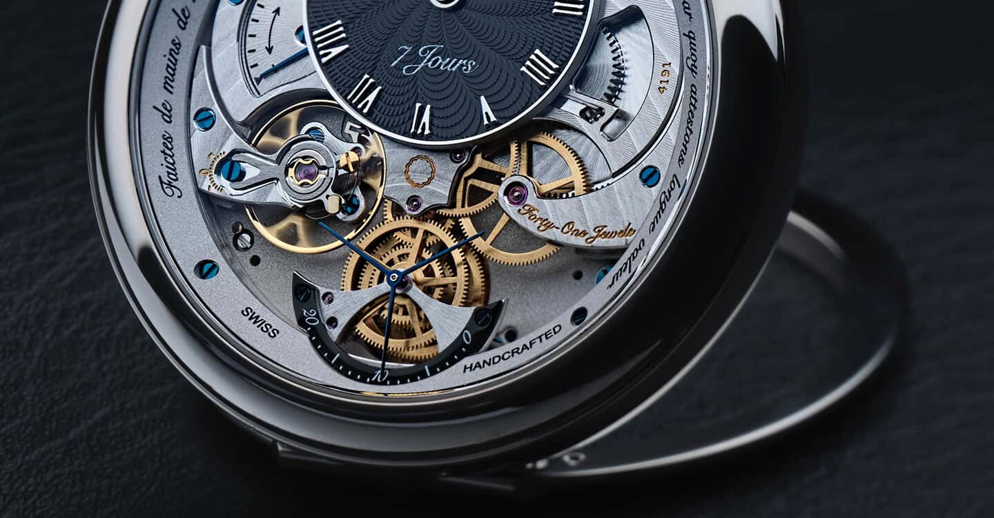 Exquisite Fleurier timepiece showcasing intricate mechanical craftsmanship.