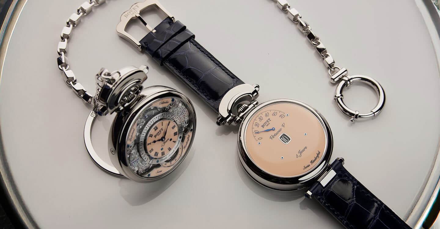 Exquisite Fleurier Virtuoso V timepiece with intricate craftsmanship and elegant design.