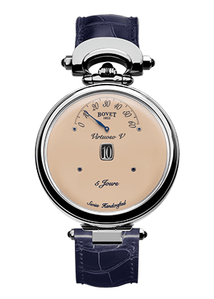 Elegant Bovet Fleurier Virtuoso V timepiece with classic design and refined craftsmanship.