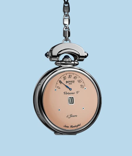 Elegant Bovet Fleurier Virtuoso V timepiece with classic design and refined craftsmanship.