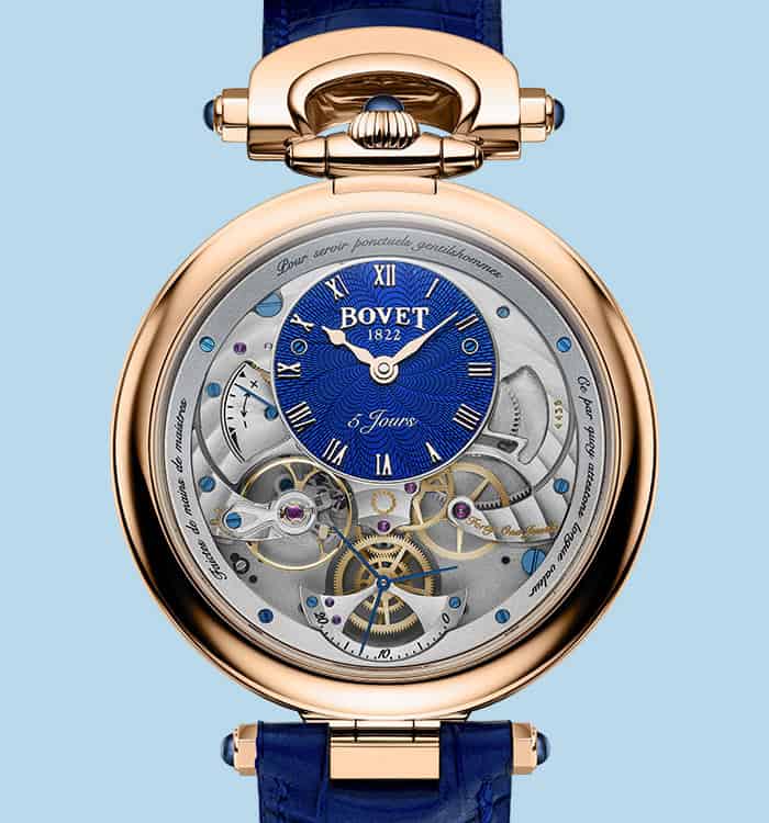 Exquisite Bovet Fleurier Virtuoso VII timepiece showcasing intricate craftsmanship and luxurious des.