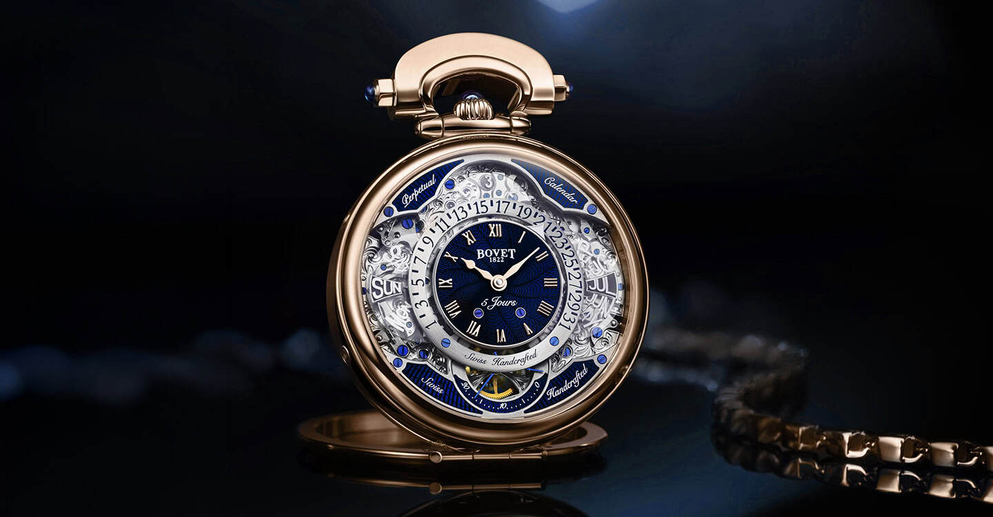 Luxurious Bovet Fleurier Virtuoso VII timepiece with intricate craftsmanship.