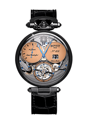 Exquisite Fleurier Virtuoso VIII timepiece with intricate mechanical details and elegant design.