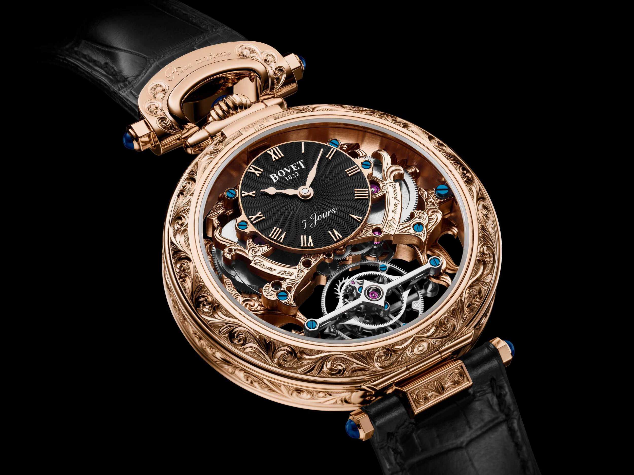 Luxurious Bovet Amadéo timepiece showcasing intricate craftsmanship and elegant design.